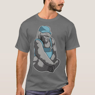 T-shirt Gorilla Comme Artiste Avec Pouce