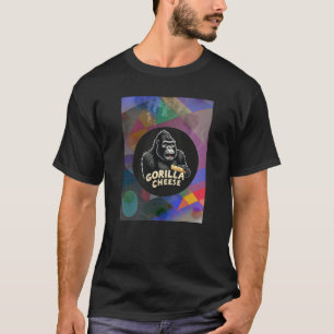 T-shirt gorilla Fromage Abstrait 1