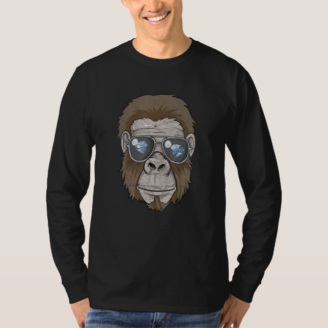 T-shirt Gorilla Gang Amc Gme Diamond Mains Ape Mème Supers (Devant)