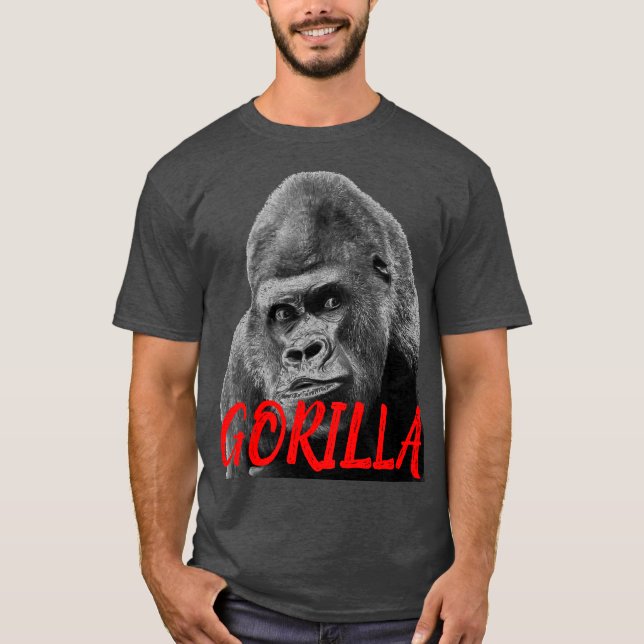 T-shirt Gorilla Grey (Devant)