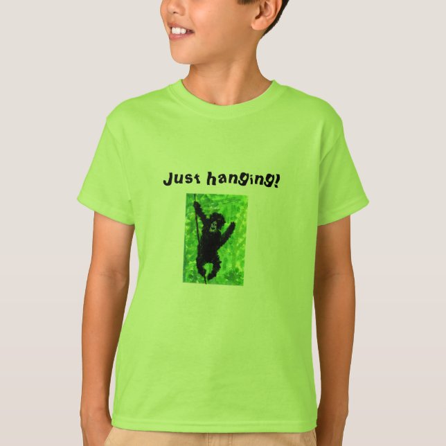 T-shirt Gorilla Monkey Art (Devant)