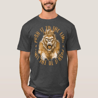 T-shirt Gorilla Motivation Salle De Fitness Mixed martial