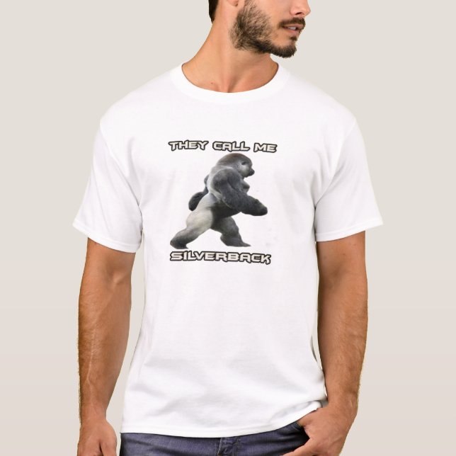 T-shirt Gorilla Silverback (Devant)