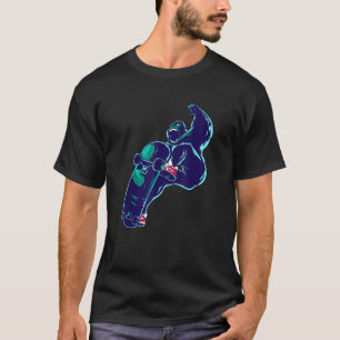 T-shirt Gorilla Skate Funny Skateboard Cadeau