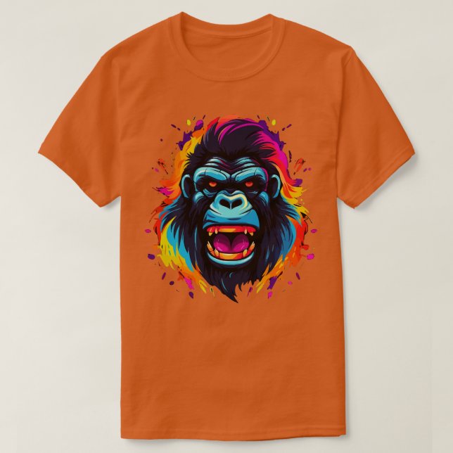 T-shirt Gorilla Souriant (Design devant)