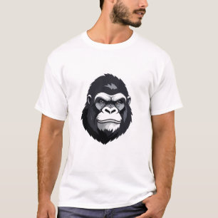 T-shirt Gorilla Vector Art Animal Moderne Graphique Urbain