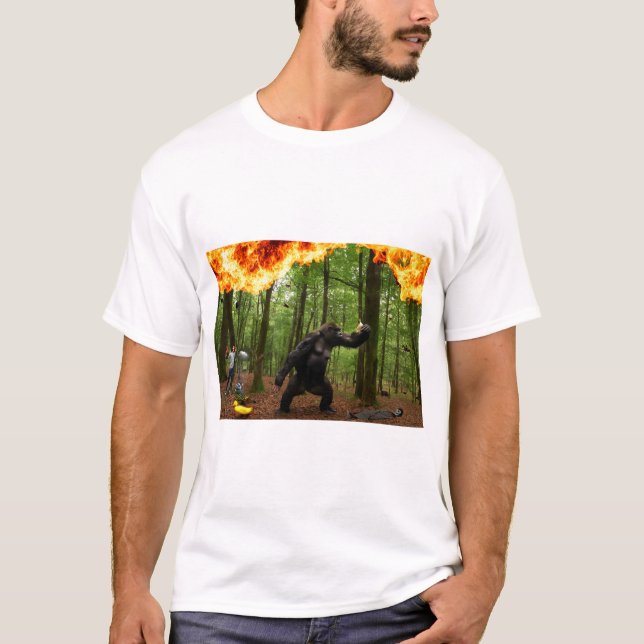 T-shirt Gorilla War ( Casa Film 2025 ) (Devant)