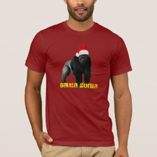 T-shirt Gorille de Père Noël