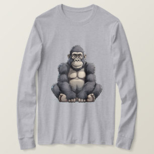 T-shirt Gorille de style cartoon
