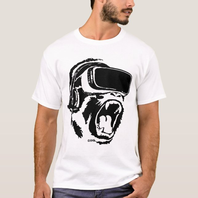 T-shirt Gorille de VR (Devant)