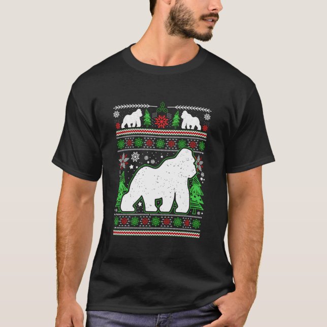T-shirt Gorille laid (Devant)