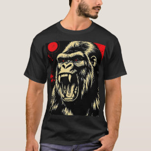 T-shirt Gorille Rétro