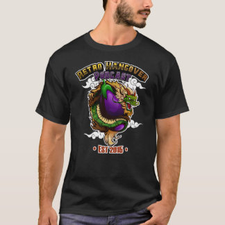 T-shirt Gorp le dragon d'aubergine