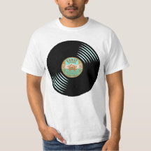 Gorst Records Vinyl Record Tee - shirt