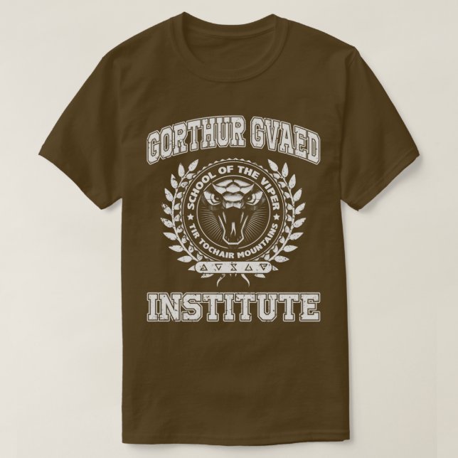 T-shirt Gorthur Gvaed Witcher Viper School  (Design devant)