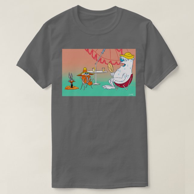 T-shirt Gosh est chaud (Design devant)