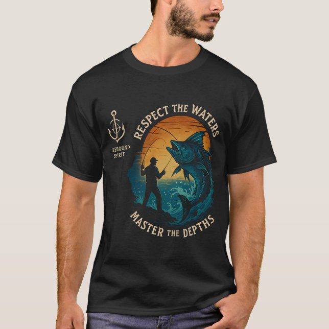 T-shirt Goss Apparel : Reel Legends : Esprit Tidebound (Devant)