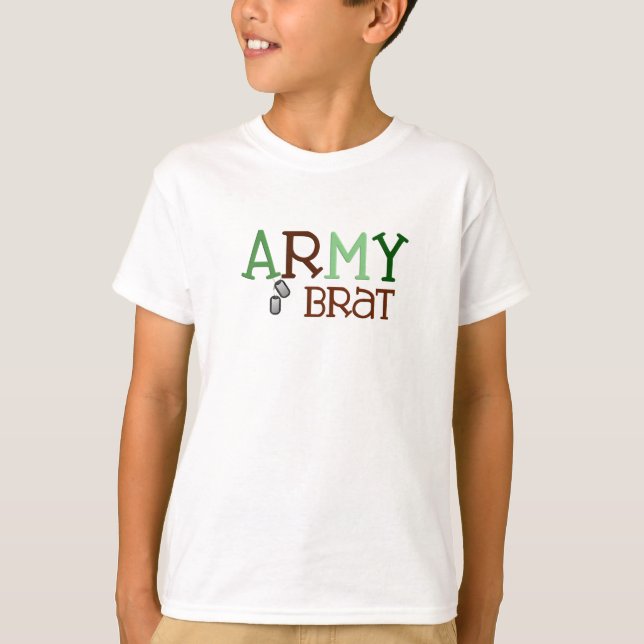 T-shirt Gosse d'armée (Devant)