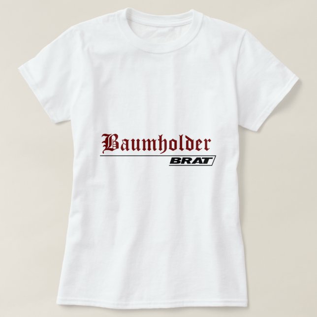 T-shirt Gosse de Baumholder - A001L (Design devant)