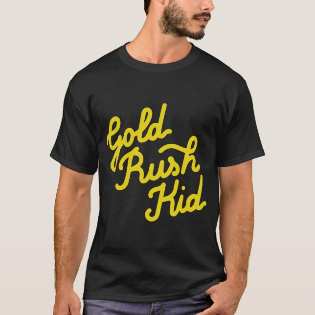 T-shirt gosse de ruée vers l'or george ezra (Devant)