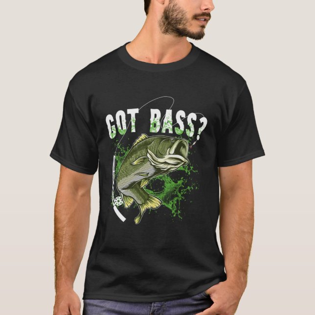 T-shirt Got Bass Fishing (Devant)