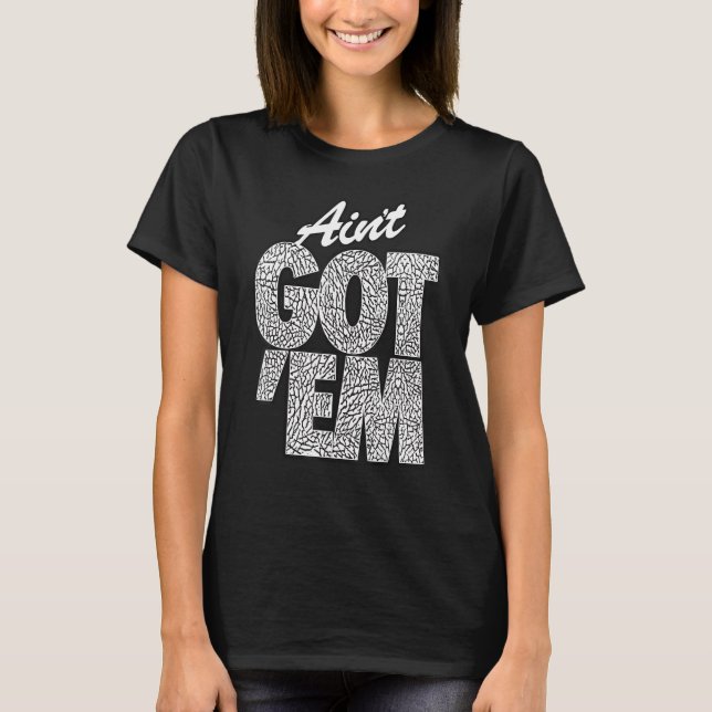 T-shirt GOT EM  n'en a pas  retro goat sneakhead 1 (Devant)