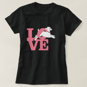 T-shirt GOT LOVER BÉBÉ ROSE Chèvre foncée L O V E