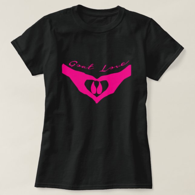 T-shirt GOT LOVER | Mains du coeur tenant le chapeau de ch (Design devant)
