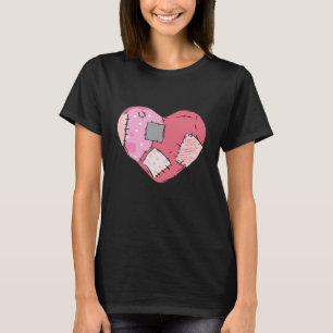 T-shirt Goth au coeur éclos