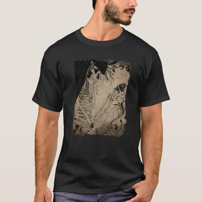T-shirt Goth de Grunge foncé Occulte gothique esthétique f (Devant)
