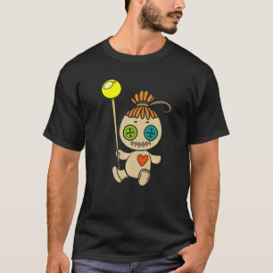T-shirt Goth Déplaisant Mignonne Poupée Voodoo Pour Ados 1