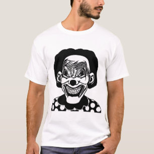 T-shirt goth Evil Monster Clown déplaisant Scary Circus ar