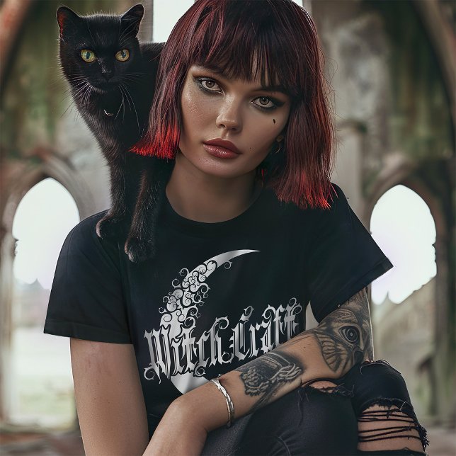 T-shirt Goth Girls Witchcraft Crescent Moon gothique Lunai (Créateur téléchargé)