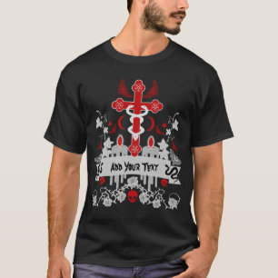 T-shirt Goth Post Punk Mode