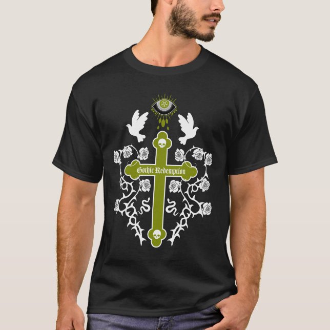 T-shirt Goth Post Punk Mode (Devant)
