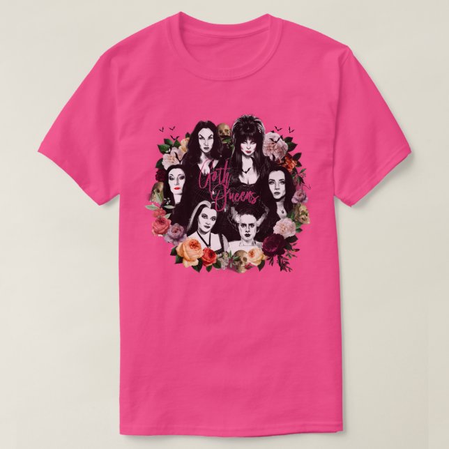 T-shirt Goth Queens Elvira (Design devant)