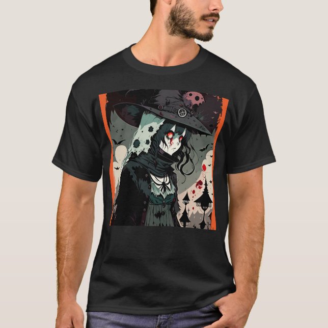 T-shirt Goth Witch (Devant)