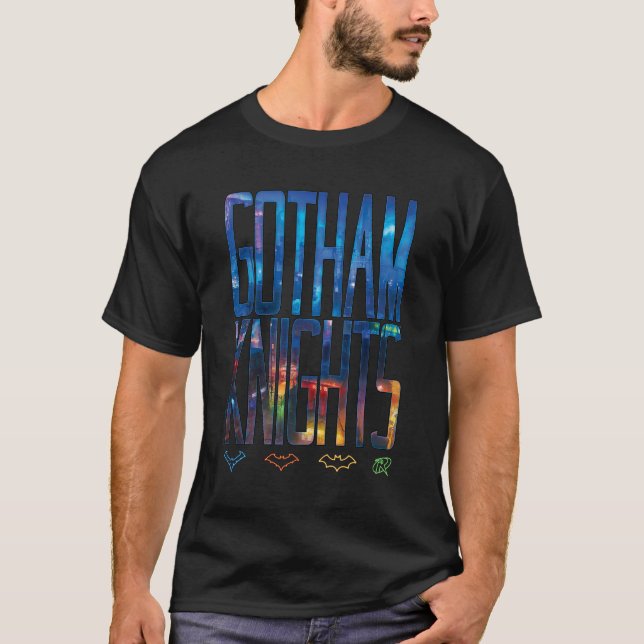 T-shirt Gotham Knights City Letters (Devant)