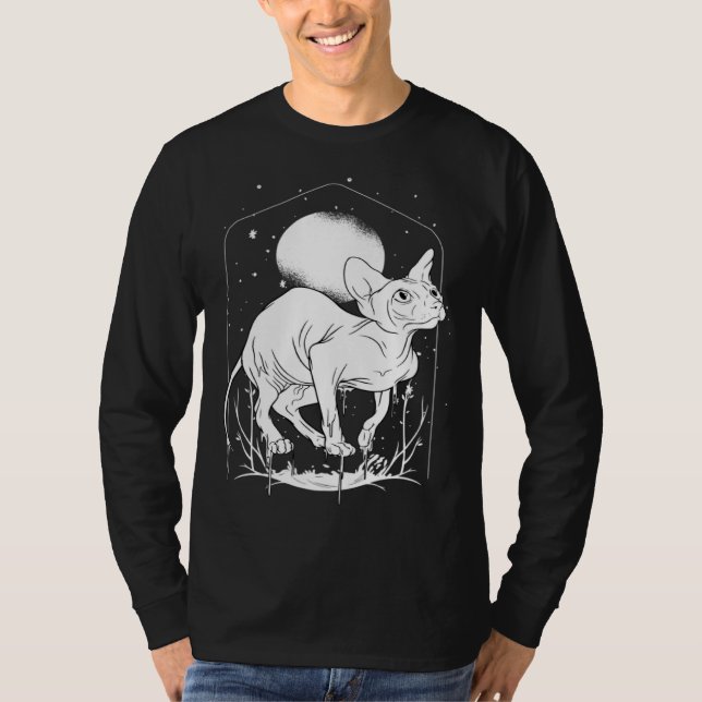 T-shirt Gothic clothing aesthetic occult witch 3 (Devant)