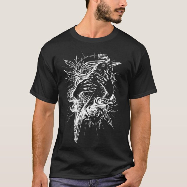 T-shirt Gothic clothing aesthetic occult witch 5 (Devant)