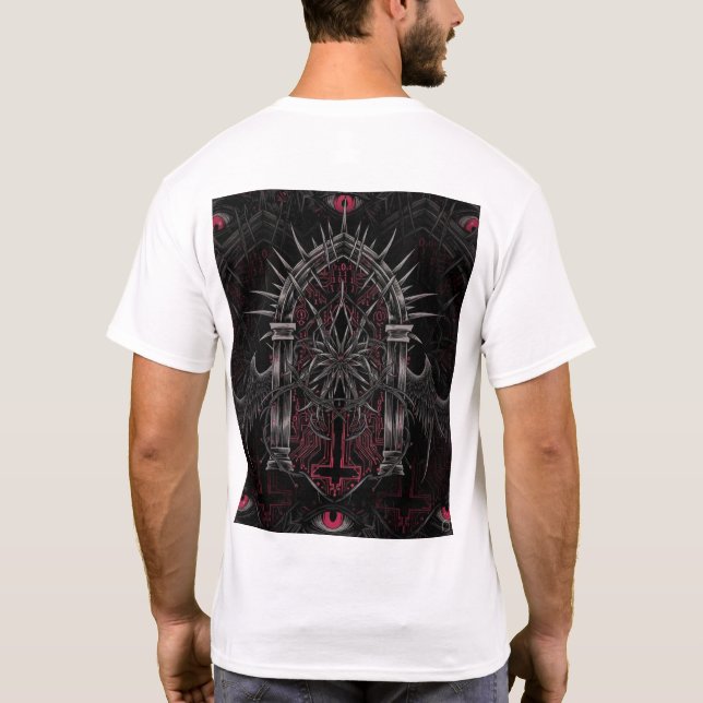 T-shirt gothic fashion (Dos)