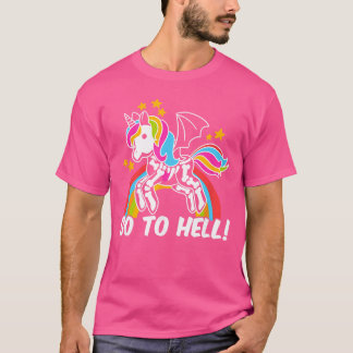 T-shirt Gothic Unicorn Comic family