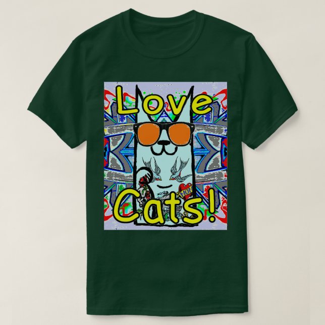 T-shirt gothicgothnugothlovekittycatsjapanwealth777 (Design devant)