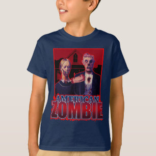 T-shirt Gothique américain de zombi