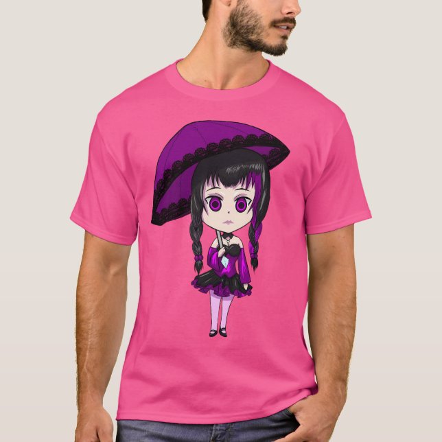 T-shirt Gothique Chibi (Devant)
