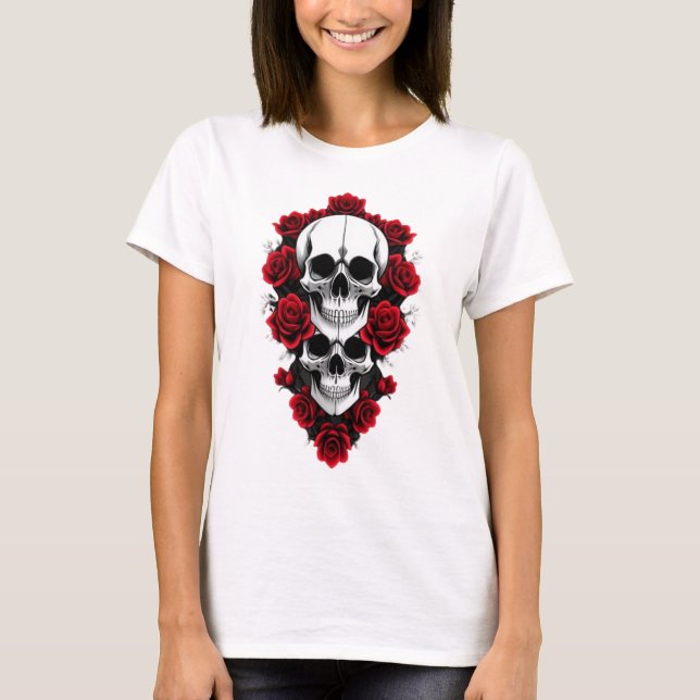 T-shirt gothique déplaisant (Devant)