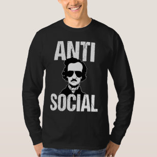T-shirt Gothique littéraire anglais nerd de livre Edgar Al