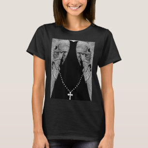 T-shirt Gothique Occulte Sombre Satanique Unholy Witchcraf