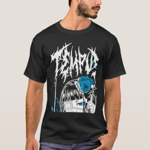 T-shirt Gothique Tempus Fugit Metal Lolita Académie Sombre