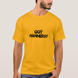 T-shirt gotmanners ?